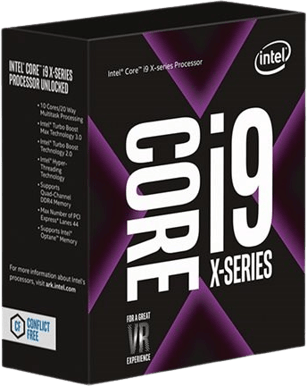 Intel Core i9-10940X 3,3 GHz 19,25MB