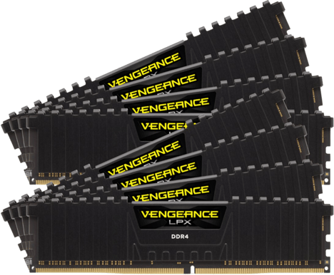 Corsair 256GB (8x32GB) DDR4 3200MHz CL16 Vengeance LPX