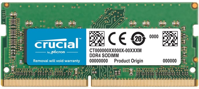 Crucial 16GB (1x16GB) DDR4 2666MHz CL19 SODIMM Mac