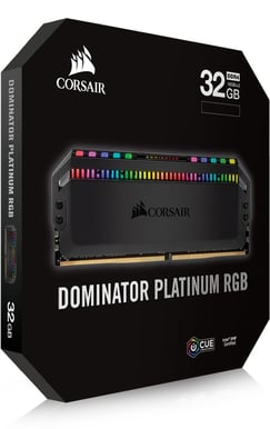 Corsair 32GB (2x16GB) DDR4 3200MHz CL16 Dominator Platinum RGB
