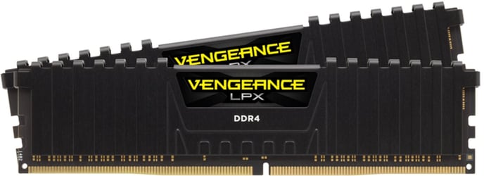 Corsair 16GB (2x8GB) DDR4 3600MHz CL20 Vengeance LPX Svart