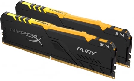Kingston 32GB (2x16GB) DDR4 3600MHz CL17 FURY RGB - Inet.se