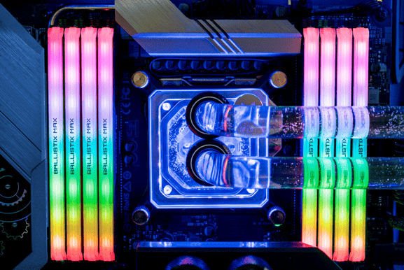 Ballistix 16GB (2x8GB) DDR4 4000MHz CL18 MAX B RGB