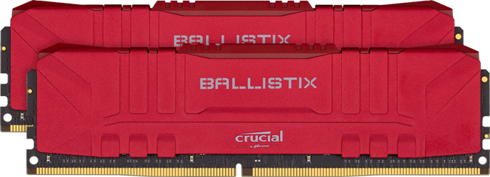 Ballistix 16GB (2x8GB) DDR4 3200MHz CL16 Röd