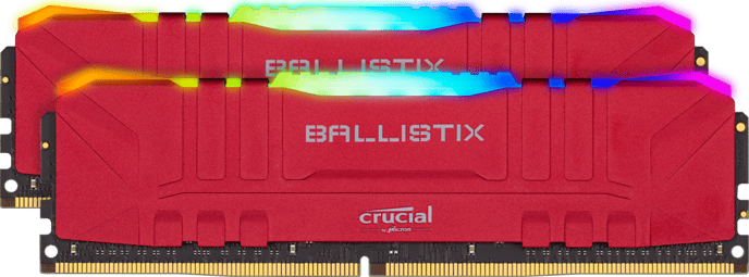 Ballistix 16GB (2x8GB) DDR4 3200MHz CL16 Röd RGB
