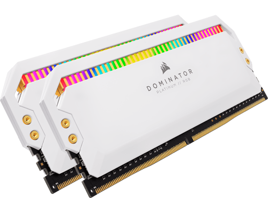 Corsair 16GB (2x8GB) DDR4 3200MHz CL16 Dominator Platinum RGB Vit AMD