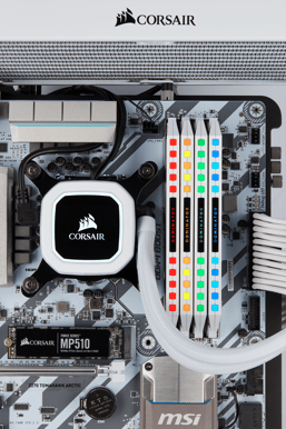 Corsair 16GB (2x8GB) DDR4 3200MHz CL16 Dominator Platinum RGB Vit AMD