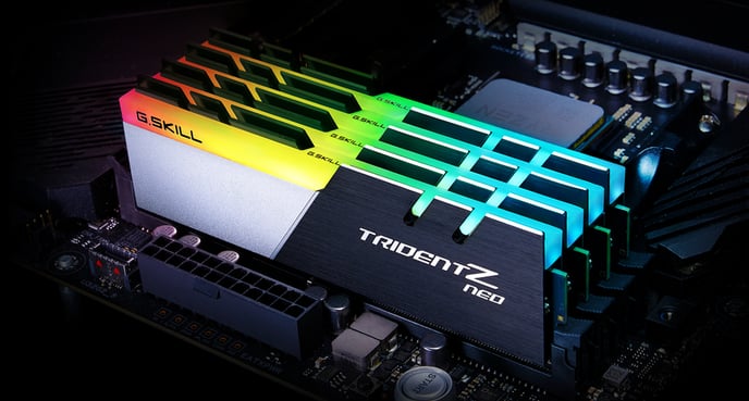 G.Skill 128GB (4x32GB) DDR4 3600MHz CL18 Trident Z Neo