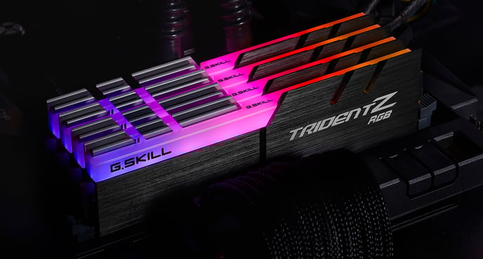 G.Skill 128GB (4x32GB) DDR4 3600MHz CL18 Trident Z RGB