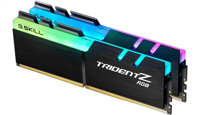 G.Skill 32GB (2x16GB) DDR4 3600MHz CL14 Trident Z RGB