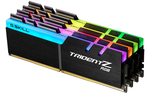 G.Skill 64GB (4x16GB) DDR4 3600MHz CL14 Trident Z RGB