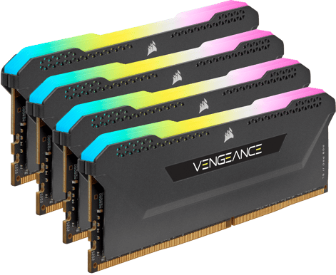 Corsair 32GB (4x8GB) DDR4 3200MHz CL16 Vengeance RGB PRO SL Svart