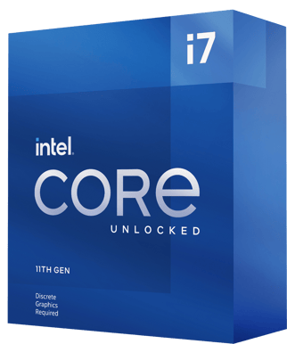 Intel Core i7 11700KF 3.6 GHz,16MB