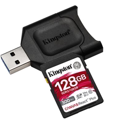 Kingston SD 128GB Canvas React Plus