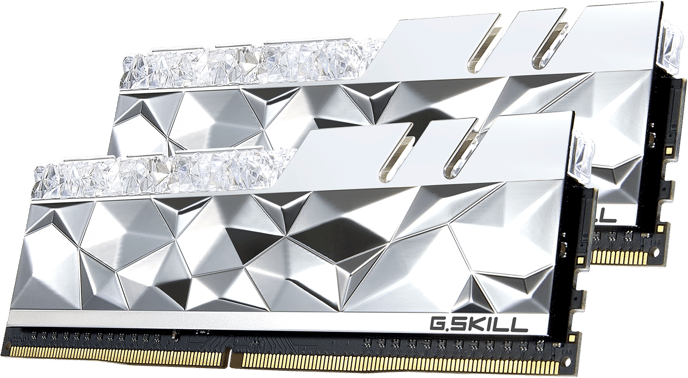 G.Skill 32GB (2x16GB) DDR4 3600MHz CL14 Trident Z Royal Elite RGB Silver