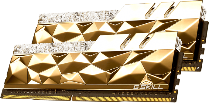G.Skill 16GB (2x8GB) DDR4 3600MHz CL14 Trident Z Royal Elite RGB Guld
