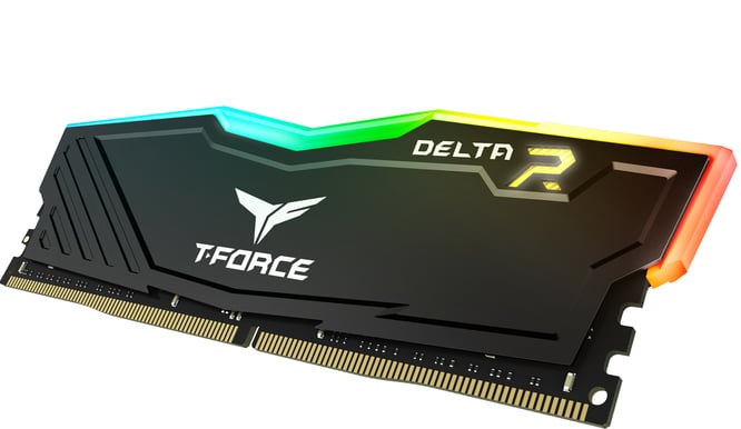 Team Group 32GB (2x16GB) 3200MHz CL16 T-Force Delta RGB Svart