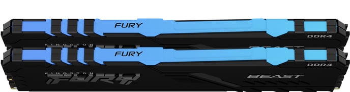 Kingston Fury 64GB (2x32GB) DDR4 3000MHz CL 16 Beast RGB
