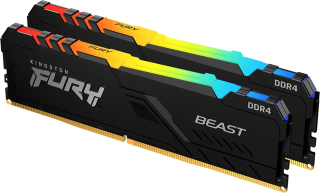 Kingston Fury 64GB (2x32GB) DDR4 3200MHz CL 16 Beast RGB