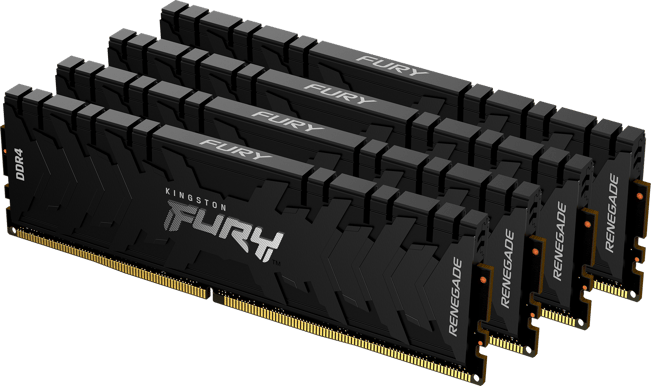 Kingston Fury 128GB (4x32GB) DDR4 3600MHz CL 18 Renegade