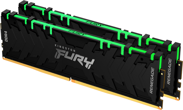 Kingston Fury 32GB (2x16GB) DDR4 3200MHz CL 16 Renegade RGB