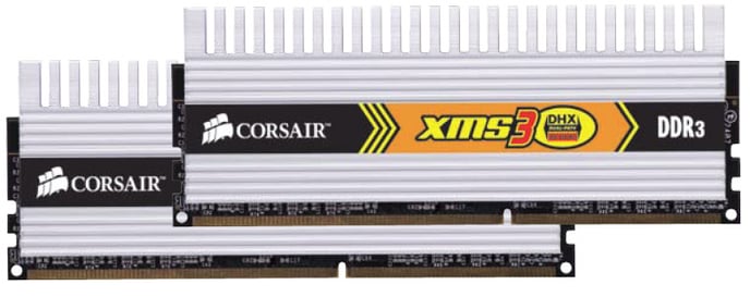 Corsair 2GB (2x1024MB) 1600MHz XMS3-12800DHX