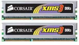 Corsair 2GB (2x1024MB) CL9 1333Mhz XMS3