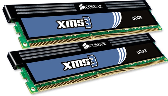 Corsair 4GB (2x2GB) DDR3 CL9 1333Mhz XMS3