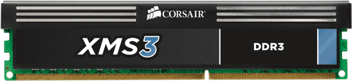 Corsair 4GB (2x2GB) DDR3 CL9 1333Mhz XMS3
