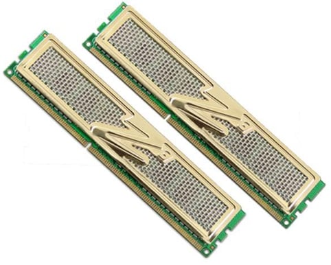 OCZ 4GB (2x2048MB) 1600MHz Gold Kit