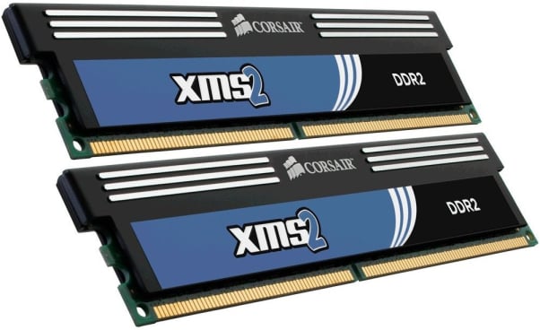 Corsair 4gb (KIT) DDR2 800MHz/CL5/XMS2-6400