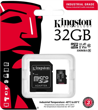 Kingston microSD 32GB Industrial A1