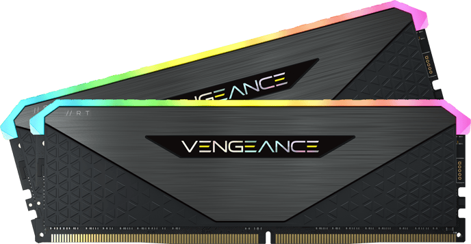 Corsair 32GB (2x16GB) DDR4 4600MHz CL18 Vengeance RGB RT Svart