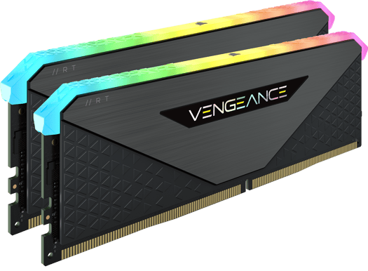 Corsair 32GB (2x16GB) DDR4 4600MHz CL18 Vengeance RGB RT Svart