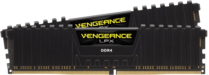 Corsair 32GB (2x16GB) DDR4 3200MHz CL16 Vengeance LPX Svart B