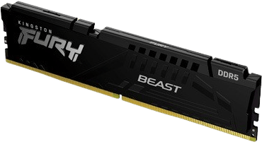 Kingston 16GB (1x16GB) DDR5 4800MHz CL38 FURY Beast