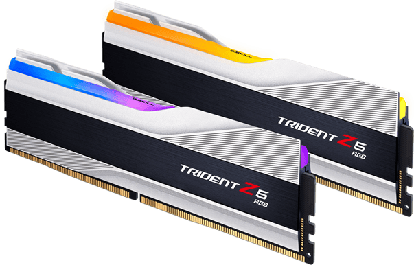 G.Skill 32GB (2x16GB) DDR5 5600MHz CL36 Trident Z5 RGB Silver