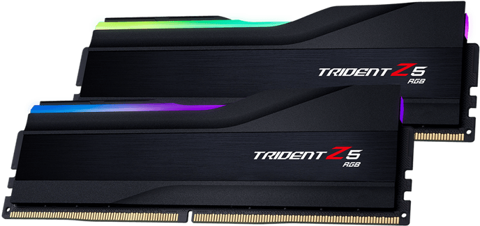 G.Skill 32GB (2x16GB) DDR5 5600MHz CL36 Trident Z5 RGB Svart