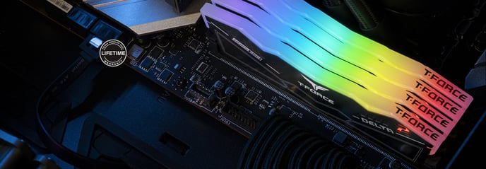 Team Group 32GB 6000MHz CL38 DDR5 Delta RGB Svart
