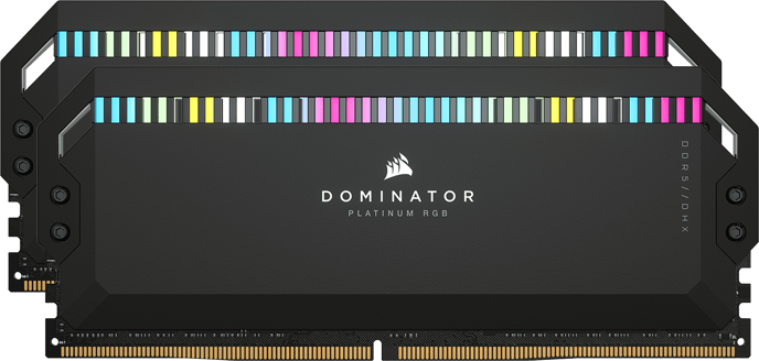 Corsair 32GB (2x16GB) DDR5 5600MHz CL36 Dominator Platinum RGB