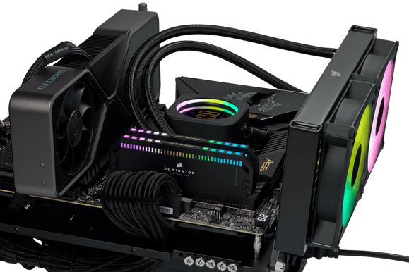 Corsair 32GB (2x16GB) DDR5 5600MHz CL36 Dominator Platinum RGB