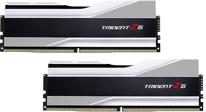 G.Skill 32GB (2x16GB) DDR5 6000MHz CL40 Trident Z5 Silver