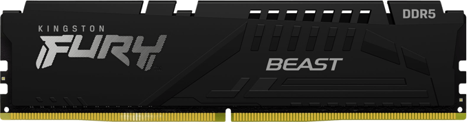 Kingston 16GB (2x8GB) DDR5 4800MHz CL38 FURY Beast
