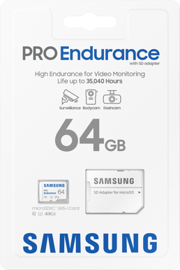 Samsung MicroSDXC Pro Endurance 64GB (2022)