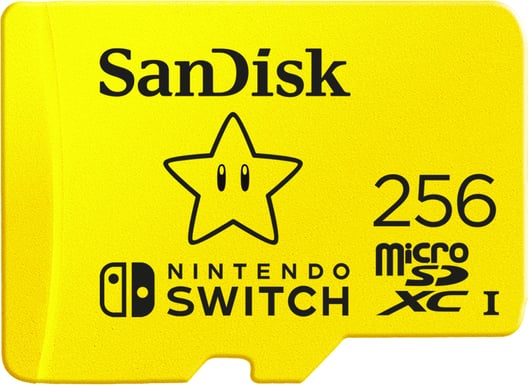 SanDisk microSDXC för Nintendo Switch 256GB
