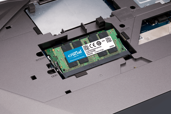 Crucial 32GB (2x16GB) DDR4 3200MHz CL22 SODIMM