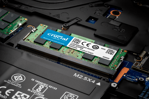 Crucial 64GB (2x32GB) DDR4 3200MHz CL22 SODIMM
