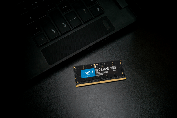 Crucial 32GB (2x16GB) DDR5 4800MHz CL40 SODIMM