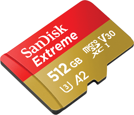 SanDisk microSDXC Extreme 512GB