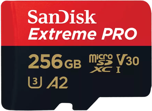 SanDisk microSDXC Extreme Pro 256 GB
